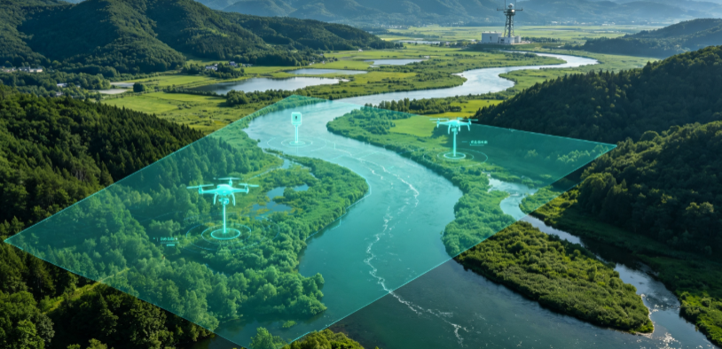 察哈尔右翼前旗GEO 全域空间监测筑牢生态屏障，空间技术支撑环境治理与灾害防御